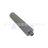 Elemento de Filtro de Malla Sinterizada de Acero Inoxidable g 1 pulgada Rosca Elemento de Filtro de Malla Sinterizada 10um Varilla de Filtro Alimentador de Vacío