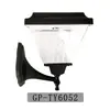 Luz Solar ABS Lámpara de Pared Exterior Jardín Hogar Luz de Jardín Exterior Impermeable Simple Sin Cableado Lejos Farola