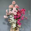 Accesorios de Boda Flores de Simulación Arreglo de Compromiso Decoración Flores Colgantes Escena de Boda Flores Falsas Arco Fondo de Pared de Flores Punto de Flores Flores de Esquina
