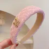 Diadema Rosa para Niñas, Diseño de Corona Alta, Nuevo Estilo 2026 Pinza para el Cabello, Diadema Ancha para Lavarse la Cara, Accesorio para el Cabello Dulce y Lindo