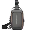 Popular Bolso de Moto Transfronterizo de Gran Capacidad para Hombre Bolso de Pecho para Hombre Bolso Cruzado de Hombro Impermeable y Resistente al Desgaste Multifuncional Regalo