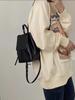 Mochila Retro de PU para Mujer, Mochila Pequeña Estilo Ins Coreano para Salidas, Bolso Escolar de Gran Capacidad Estilo Preppy Británico