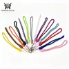 Cordão de pescoço para celular de corda redonda alça de pulso curta corda anti-perda de chave pingente de corda redonda para capa de celular pendrive