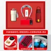 Conjunto de presente de luxo para negócios, personalizado para inaugurações corporativas, conjunto de presente prático para clientes e funcionários, incluindo um massageador de pescoço