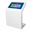 Pantalla táctil todo en uno de 21,5 pulgadas con plano inclinado, navegación guiada, máquina de consulta vertical, publicidad táctil, libro electrónico, firma