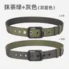 Hebilla de Pasador Táctico con Remache Cinturón Deportivo de Nailon para Hombre Cinturón para Pantalones de Entrenamiento Militar Estudiante al Aire Libre Cinturón de Negocios para Viajero Hombre