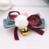 Accesorios de joyería navideña otoño e invierno accesorios de lazo semiterminados horquilla para el cabello infantil hecha a mano material para accesorios para el cabello diy