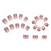 Desgaste a fábrica de unhas direto flash fragmento curto Magic Mirror pó requintado nail art unha falsa produto acabado atacado nail art peça