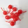 Juguetes de Comida Miniatura Simulada, Cereza Mini, Arándano, Fresa Accesorios para Postres de Frutas DIY, Juguetes para Jugar a las Casitas