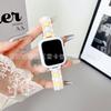 Funda Candy de Cintura Pequeña Colorblock Correa de Reloj de Moda para iwatch Apple Watch Correa de Reloj