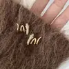 Pendientes Temperamento Tachonados de Diamantes Diseño de Nicho Tachuelas Estilo Frío Año del Serpiente Personalidad Moda Lujo Ligero Accesorios de Pendientes del Zodiaco