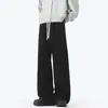 Pantalones Casuales de Diseño Resistente Estilo Americano 2026 con un Corte Único, Unisex Retro Cool High Street Pantalones de Chándal Casual de Pierna Ancha