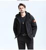 Venta al por mayor de fábrica transfronterizo soft shell con forro de terciopelo a prueba de viento impermeable cálido para montañismo esquí carga entrenamiento al aire libre para hombre pantalones tácticos