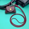 Bolsa para Monedas de Cuero PU en Stock, Mini Bolsa de Almacenamiento Pequeña para DIY, Colgante, Llavero Creativo, Accesorio, Regalo Pequeño