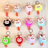 Nuevo Llavero Colgante Creativo de Bola Peluda para Gato Lindo Exquisito Regalo Gato de la Suerte Bola de Pelo Adorno Pequeño para Bolsa