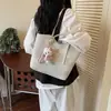 Bolsa Tote Fashion Versátil, Grande Capacidade, Modelo Feminino, Novo Produto 2026, Bolsa de Ombro para Compras e Trajeto, Bolsa Simples e Estilosa de Axila