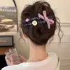 Grampo de Cabelo Bico de Pato com Laço de Botão para Mulheres, Presilha Grande de Uma Linha de Alta Qualidade para a Parte de Trás da Cabeça com Grande Volume de Cabelo, Grampo de Cabelo Acessório de Cabeça
