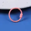 Hebilla Hilo en Espiral Banda Elástica de Goma Banda de Goma Pequeña Cuerda para el Cabello Accesorios para la Cabeza Accesorios para el Cabello Hechos a Mano Accesorios de Bricolaje