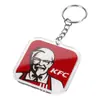 Llavero con Cadena de Insignia Escolar Colgante Personalizado con Logo Corporativo Código QR de Empresa Dibujo Animado Colgante Conmemorativo de Graduación