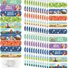 Varios Vendajes de Dibujos Animados para Niños con Diseños, Coloridos y Lindos, Protección de Heridas, Hemostasia, Impermeables, Transpirables, Vendajes Ok