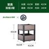 Caja de Plantación Zhixiao Caja Especial para Cultivar Verduras Maceta Rectangular tipo Plato para Balcón Maceta Grande para Verduras Artefacto para Interiores Exteriores