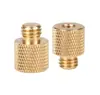 Adaptador de Tornillo de 1/4 a 3/8 para Cámara, Tornillo Largo de Hierro, Accesorios de Fotografía, Tornillo de Conversión CNC