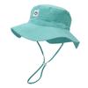 Nuevo Sombrero de Pescador para Niños con Marca de Sonrisa Linda, Verano, Exterior, Camping, Secado Rápido, Transpirable, Protección Solar, Sombrero de Sol, Sombrero para Bebé