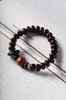 Fino Sólido Roxo Dourado Rato Cordão Velho Barril Bead Original Seed Light Bead Plate Play Bodhi Three-Eye Buddha Bead Bracelet Wen Play