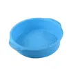Molde para Hornear Pasteles Molde Grande para Pasteles de Luna Herramienta para Hornear en Microondas y Horno Molde de Silicona para Pasteles Redondo Postre Repostería