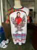 Camiseta para Actividades del Equipo de Campaña Presidencial, con Retratos de Personajes, Ropa Electoral, Hecha de 100% Poliéster, Corte Holgado, Manga Corta, Cuello Redondo