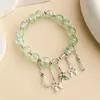 Pulsera de Joyería de Nuevo Estilo, Joyería de Cuentas de Cristal Estilo Coreano, Pareja, Estudiante, Pulsera Infantil, Joyería para Niñas al por Mayor
