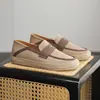 Mocasines casuales slip-on X595, elegantes zapatos de hombre con bloques de color para negocios, suela suave, mocasines de nicho transpirables y cómodos