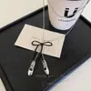 Collar Colgante Zapatilla de Ballet de Lazo Cadena Larga para Suéter Otoño e Invierno Colgante para Dama Accesorios Sencillos para Mujeres