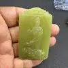 Colgante de jade blanco afgano al por mayor de fábrica, colgante de jade Guanyin de Buda afgano de mil manos, colgante de jade Guanyin