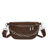 Moda Estilo Coreano Casual Retro Bolso de Cintura Bolso de Hombro Bolso de Pecho para Mujer 2025 Nuevo Bolso Cruzado Simple para Viajes