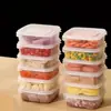 Caja de Almacenamiento para Carne Congelada de Refrigerador Caja de Almacenamiento para Congelar Caja para Conservar Fresco Caja de Almacenamiento de Alimentos para Cocina