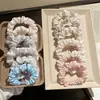 Simple y Dulces Gomas para el Cabello de Niñas, Bandas Elásticas Versátiles de Alta Elasticidad para Niñas Escolares, Cuerdas para Cola de Cabello de Estudiantes