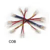 Conector sem Solda para Fita de LED COB 12v24v Conector Rápido para Fita de LED COB Fivela de Canto de Cristal em L