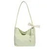 Bolso Pequeño Cuadrado Estilo Dulce al por Mayor para Mujer Otoño 2025 Nuevo Bolso de Hombro Cuadros con Lazo Versátil Bolso de Axila