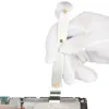 Herramienta de Desmontaje Roller Pry Bar Set de Herramientas para Desmontaje de Pantalla Pieza Metálica para Palanca Desmontable Herramienta de Reparación de Hardware para Teléfono Móvil