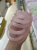 Pulseira Macaron Gradiente Pedra Olho de Gato Lua Branca Pulseira Sino Pulseira de Jade Calcedônia Acessórios de Joias Atacado Direto da Fábrica