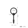 Yingfeini sm juguete sexual para adultos para hombres expansor de pene varilla de placer estimulación uretral cuentas anales consolador silicona corto