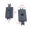 Piso de madera plástico hebilla de plástico tipo T accesorios madera plástico sujetadores de plástico para piso tornillos de cabeza pequeña de acero inoxidable 6 mm