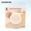 QUANFAN Set de Maquillaje Belleza de Vela Completa Gancho para Mano de Maquillaje Polvo Polvo Polvo Universal Fibra Nano Ultrafina Cinta de Terciopelo Fina