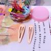Pinza para el pelo de aceite que se cae igual estilo ins coreano Hyun-a color caramelo BB clip clip para flequillo clip para el pelo de niños al por mayor