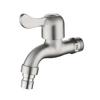 Grifo para Lavadora de Acero Inoxidable 304, Antisalpicaduras, 1/2 Pulgada, Monomando de Agua Fría para Fregadero de Mopa, Apertura Rápida, Específico para Balcón