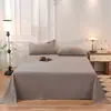 Sábanas de Algodón 100% Algodón Reactivo Algodón Cepillado Para Cama Todo el Año Hogar Doble Grande Sábanas al por Mayor