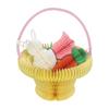 Venta al por mayor de fábrica colgante de conejo de panal transfronterizo de Pascua colgante para fiesta navideña colgante de artesanía de papel