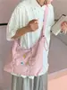 Bolso de Mujer con Volantes Transfronterizo 2026 Verano Nuevo Versátil Moda Bolso de Hombro Cruzado Bolso Tote de Gran Capacidad para Viajar