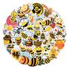 55 nuevos adhesivos de graffiti de insectos abeja abeja decorativos para equipaje scooter caricatura adhesivos fabricantes venta al por mayor